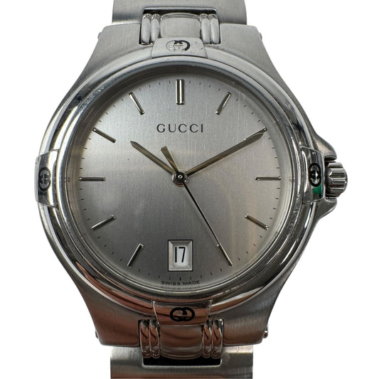 Gucci Watch Silver Dial Quartz