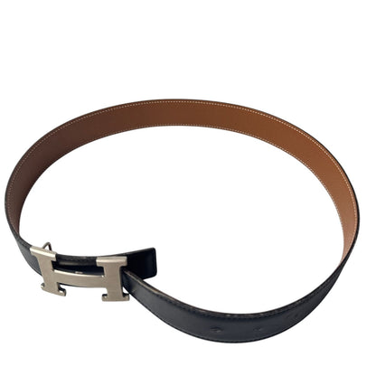 Hermes Constance H Belt Silver 65 — view 6