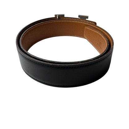 Hermes Constance H Belt Silver 65 — view 3