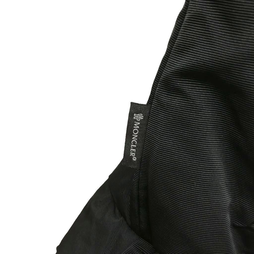Moncler Premiere Down Coat Shawl Color with Belt Black 1 — view 5