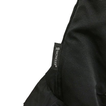 Moncler Premiere Down Coat Shawl Color with Belt Black 1 — view 5