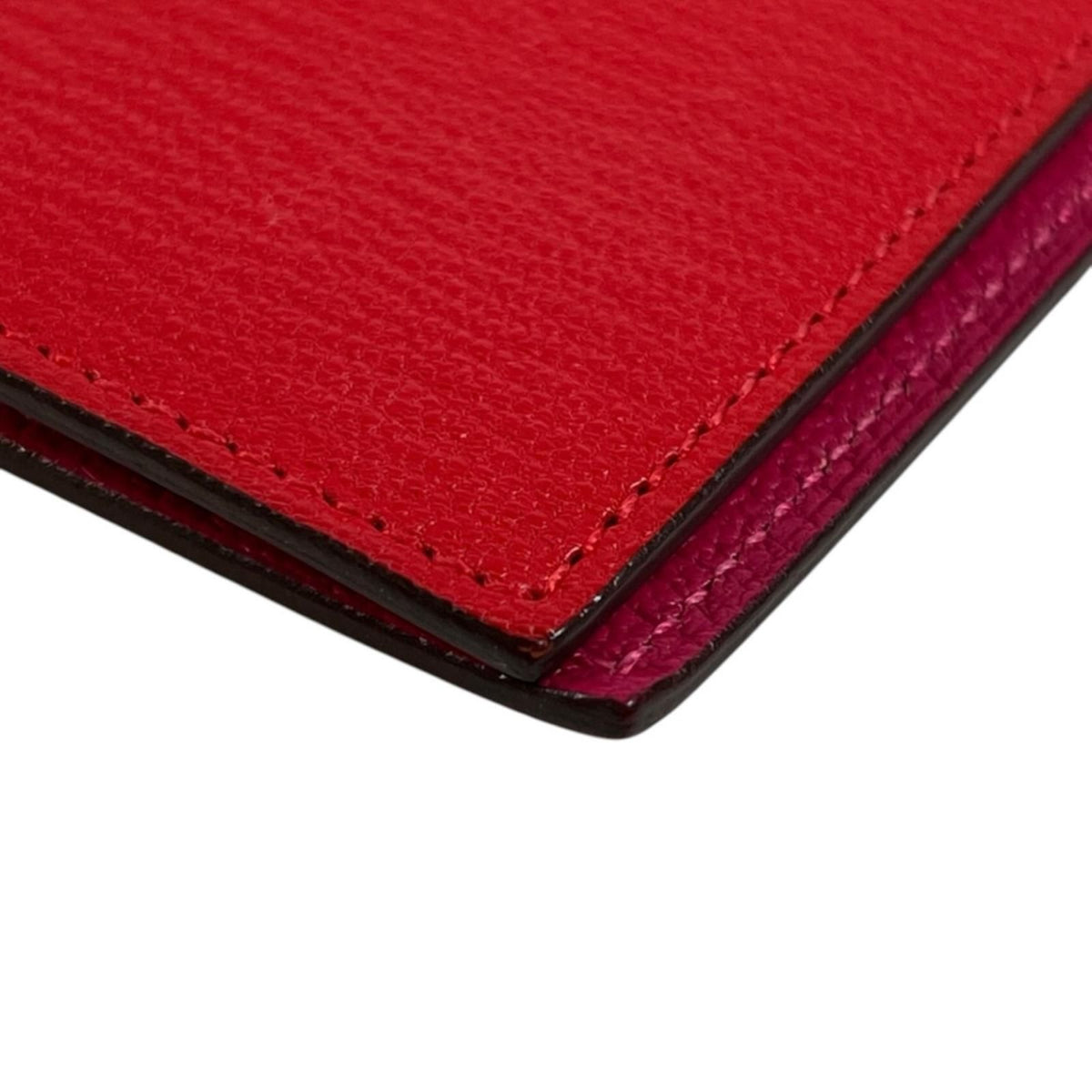 Hermes Agenda GM Leather Pink Red Cover — view 5