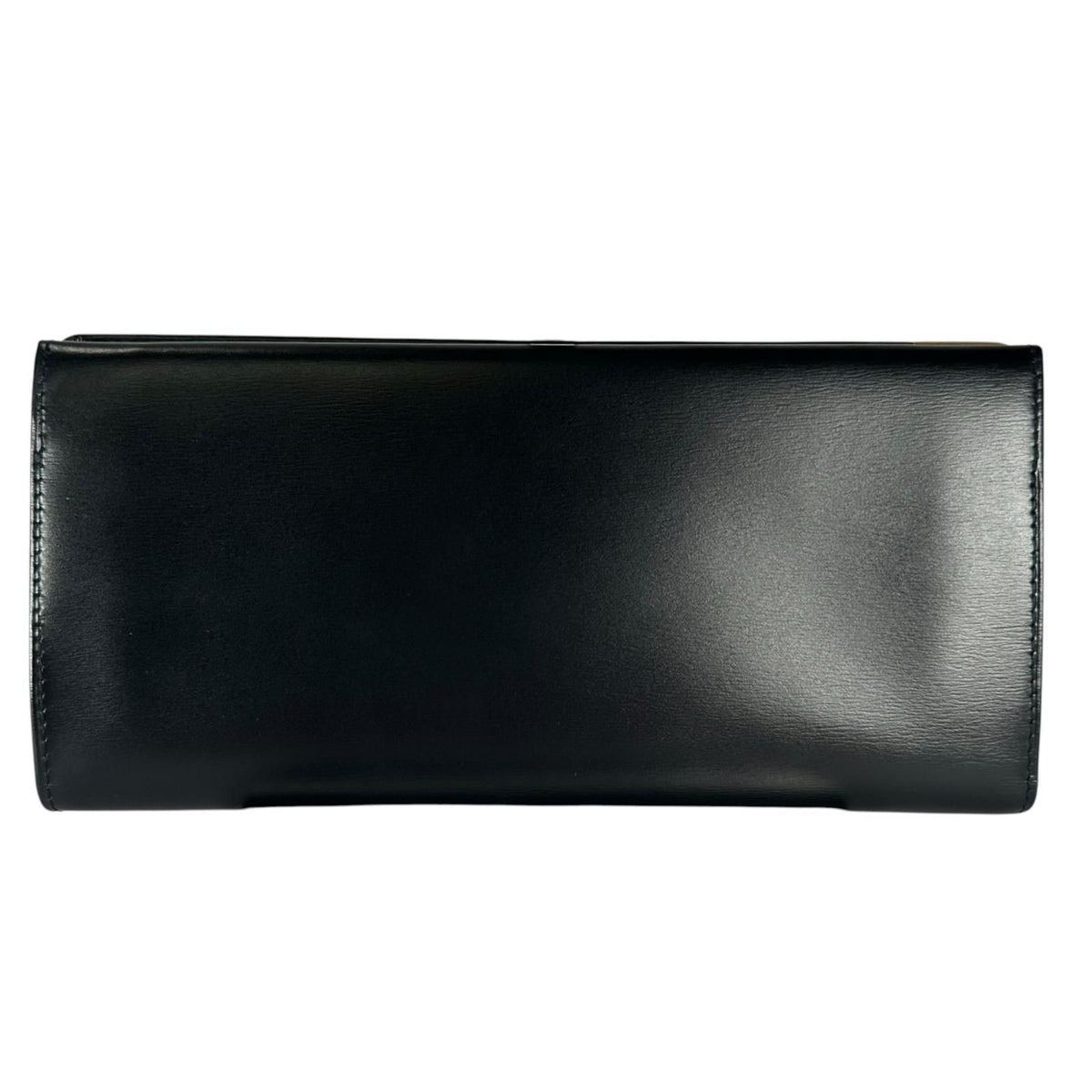 Cartier Sapphire Line Leather Black Wallet Gold — view 4