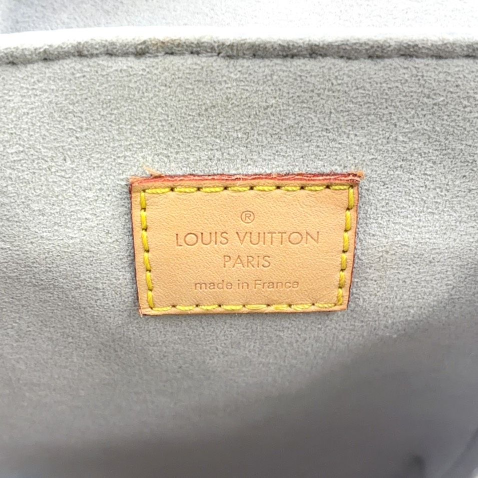Louis Vuitton by the Pool Tiny Enabled Leather Pink White Light Gray Backpack — view 4