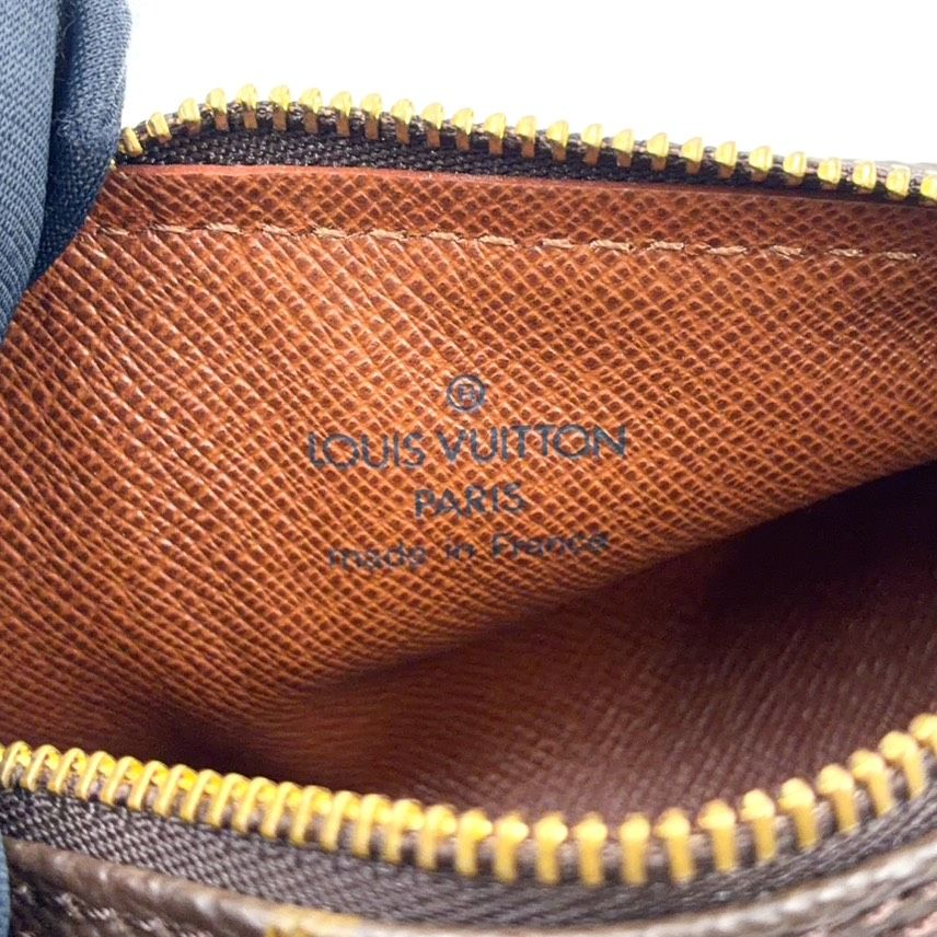 Louis Vuitton Papillon Leather Brown Light Pouch Gold — view 4