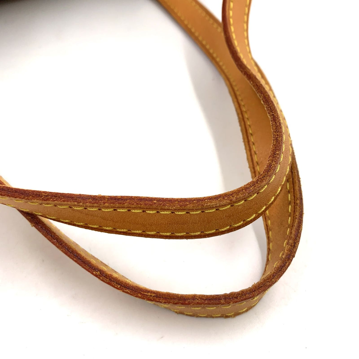 Louis Vuitton Montorgueil PM Monogram Leather Brown Light Shoulder Bag Gold — view 6