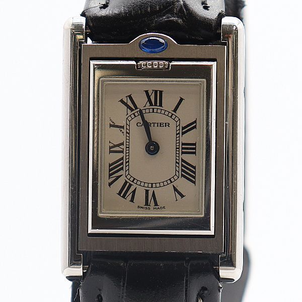 Cartier Tank Vasculant SM White Dial Watch