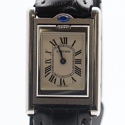 Cartier Tank Vasculant SM White Dial Watch