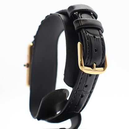 Cartier Must Tank Gold Dial Watch — view 3