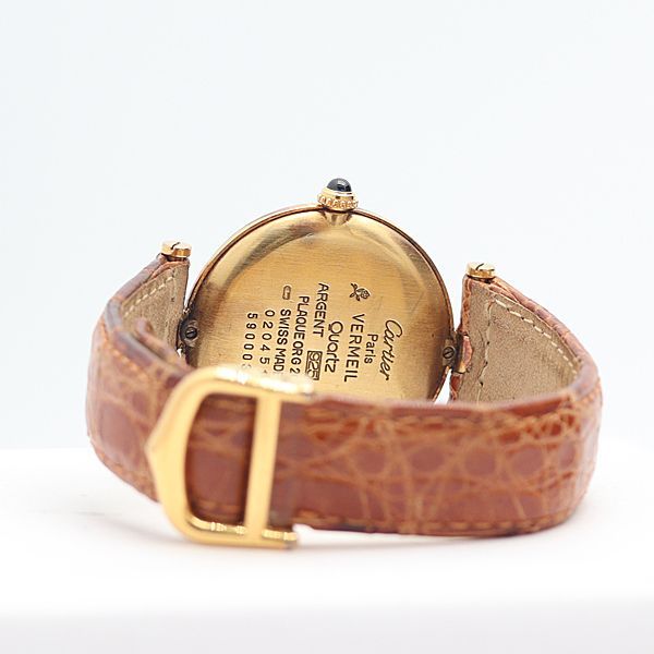 Cartier Must Vendome Silver Dial Watch — view 4