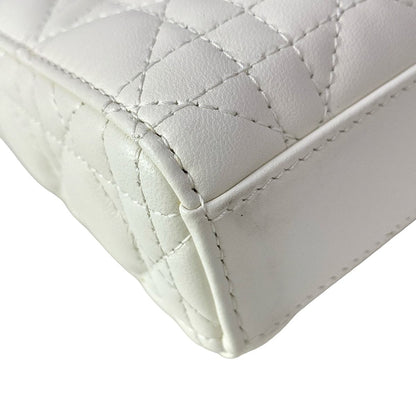 Dior Handbag les Didi Joy Bag Medium White Lambskin — view 6
