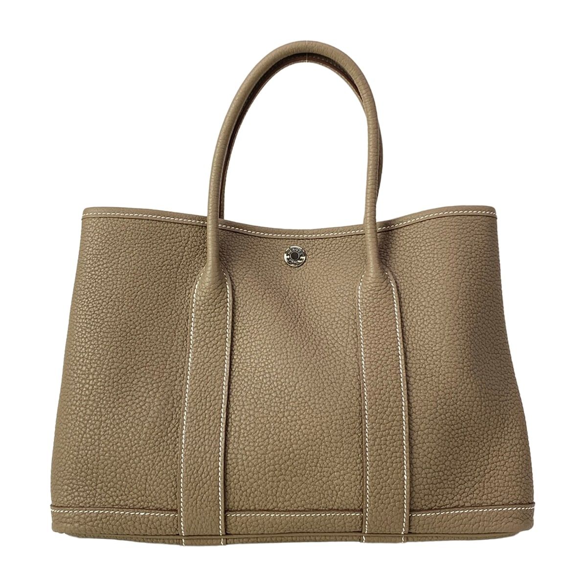 Hermes Tote Bag Garden Party TPM Etoupe