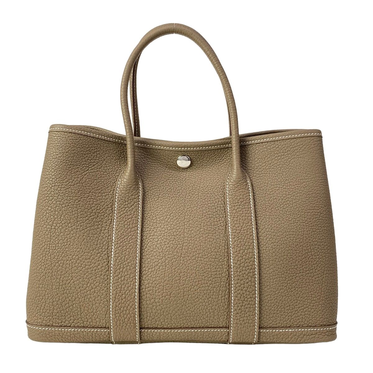 Hermes Tote Bag Garden Party TPM Etoupe — view 3
