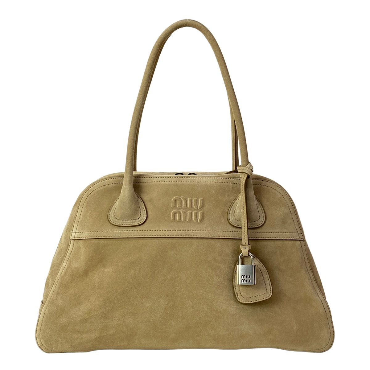 Miu Miu Shoulder Bag Vivant Light Brown
