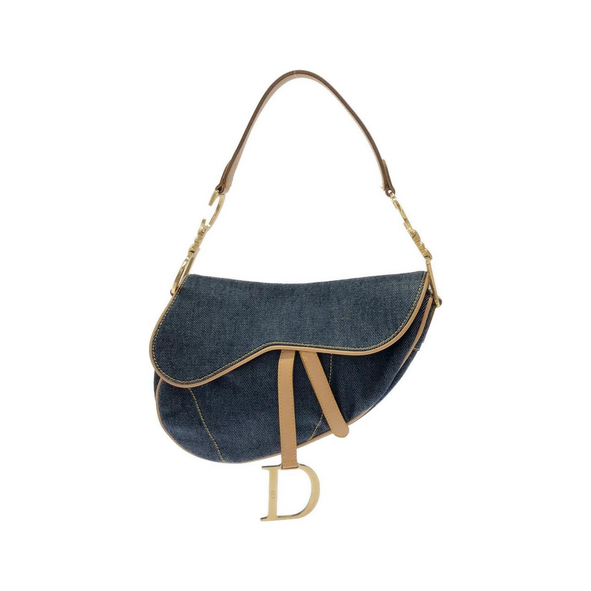 Dior Vintage Saddle Shoulder Bag