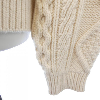 Celine Knit Sweater White — view 6