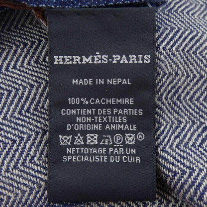 Hermes Nuit d'Ete Stole Navy — view 3