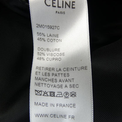 Celine Trench Coat Black — view 3