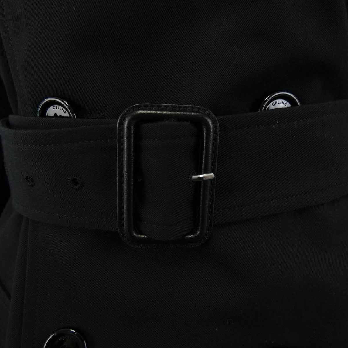 Celine Trench Coat Black — view 7