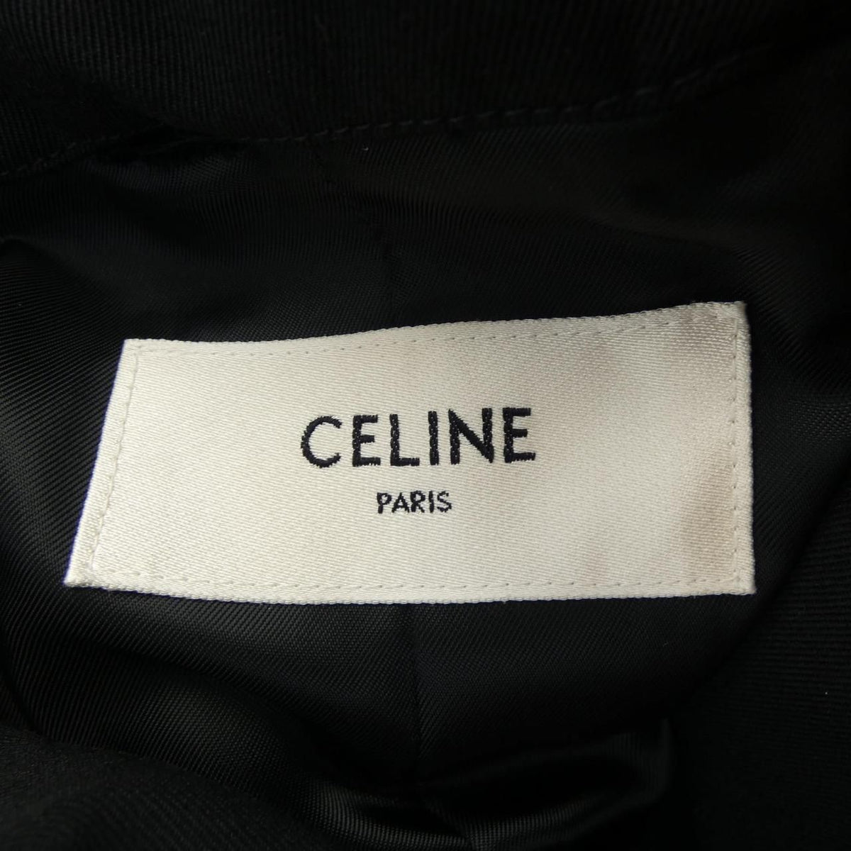 Celine Trench Coat Black — view 4