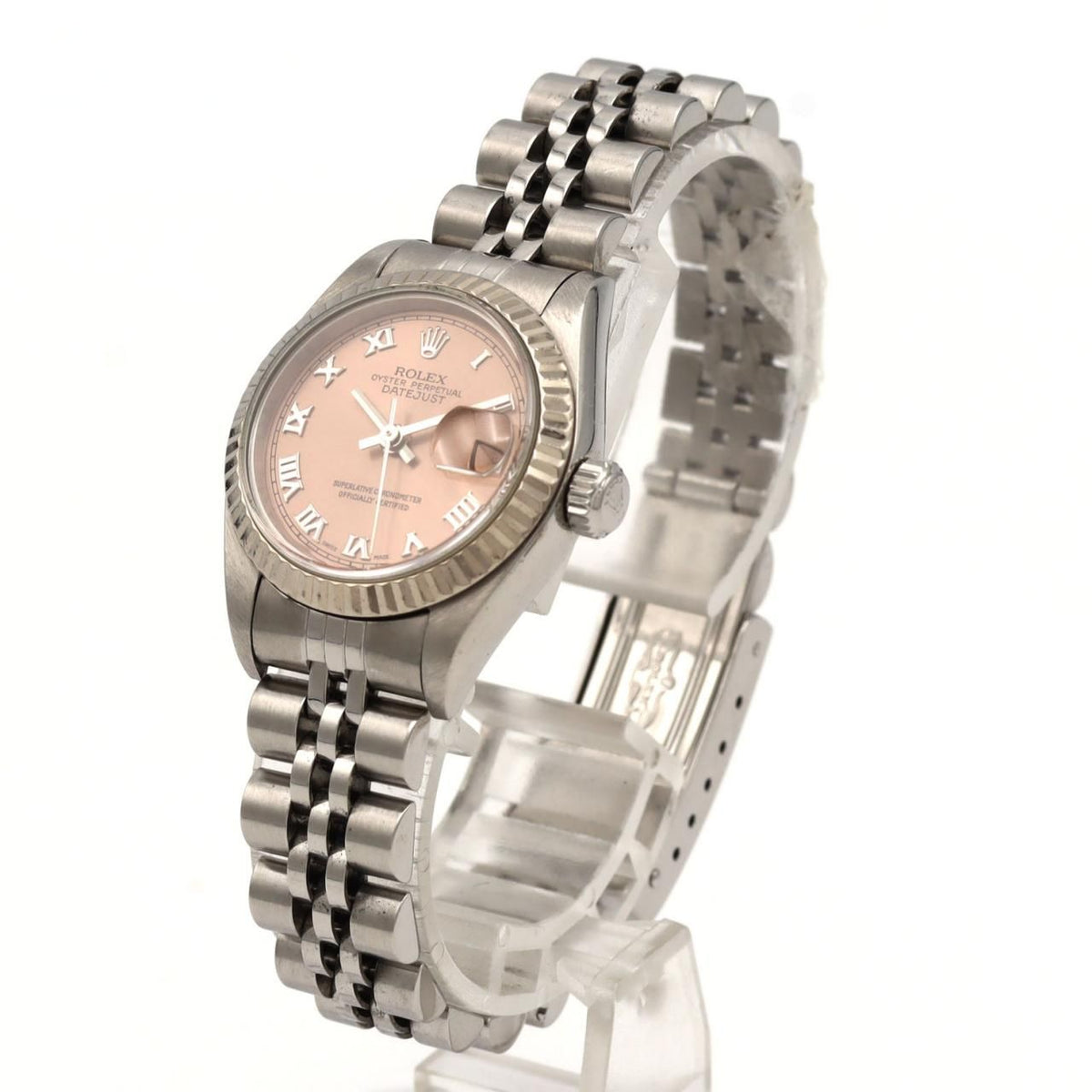 Rolex Datejust Stainless Steel White Gold Automatic — view 2