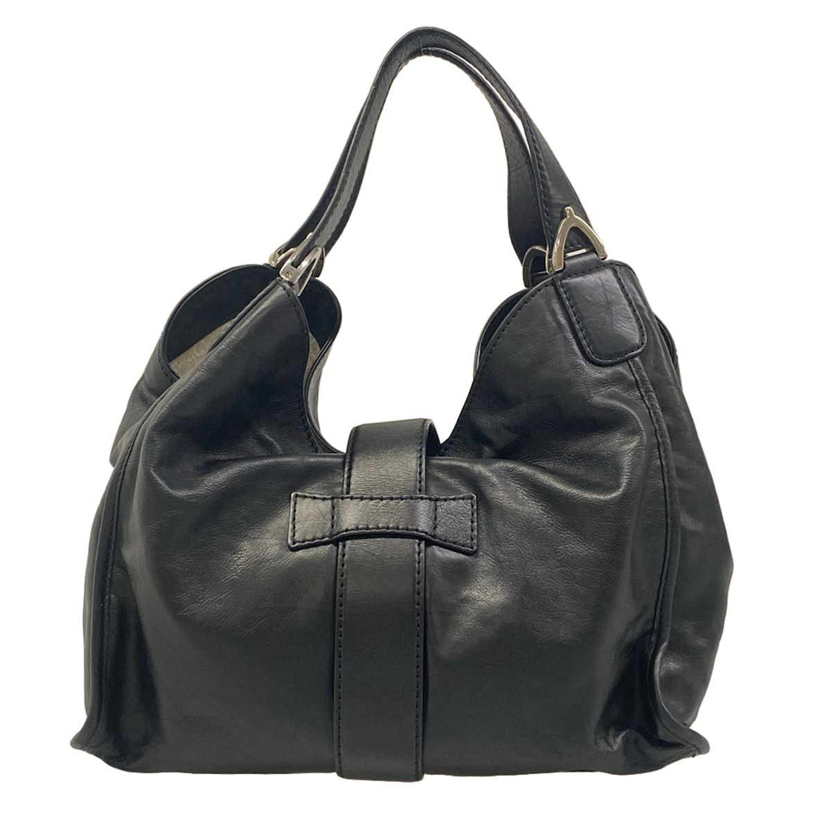 Gucci Shoulder Bag Soft Stirrup Black — view 3