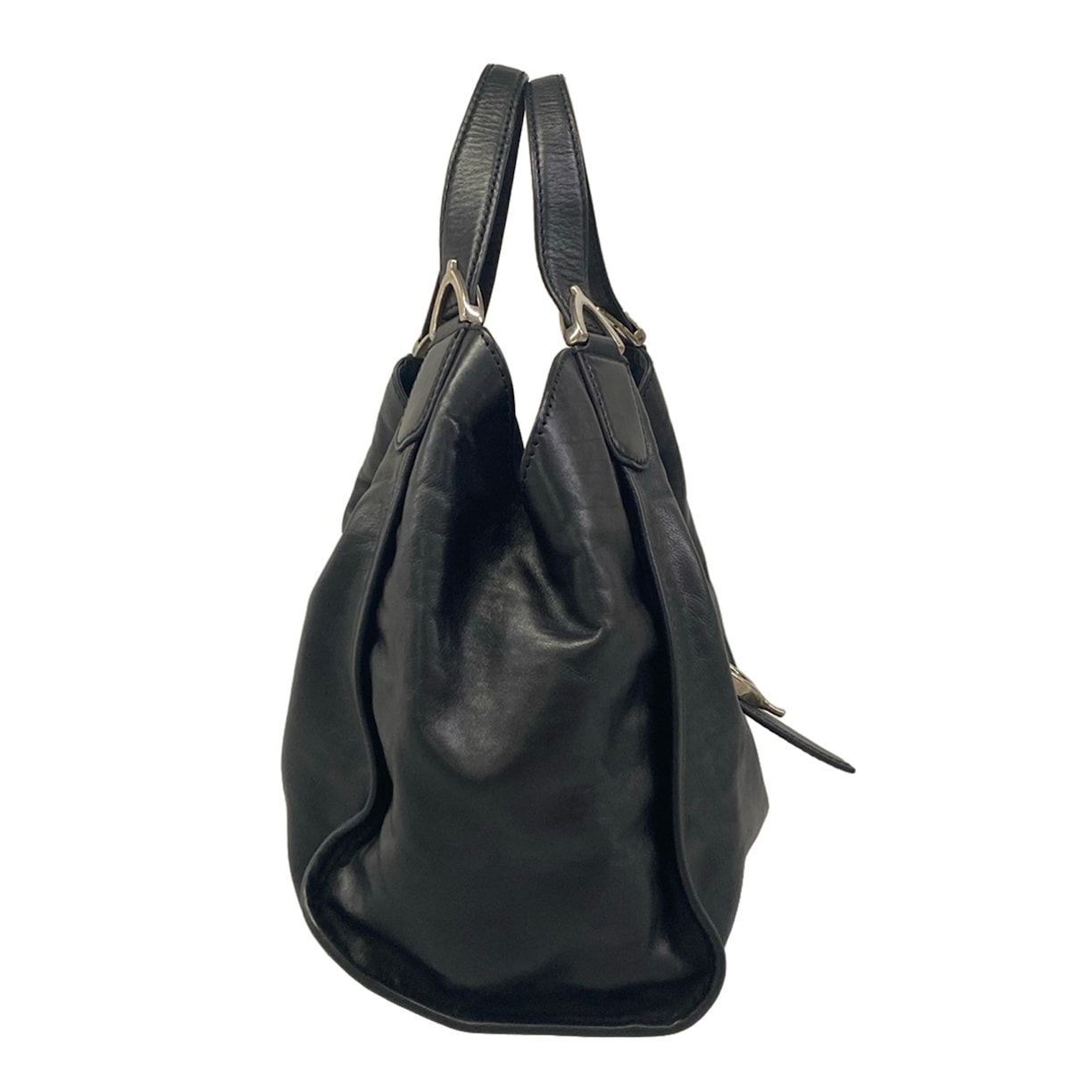Gucci Shoulder Bag Soft Stirrup Black — view 2
