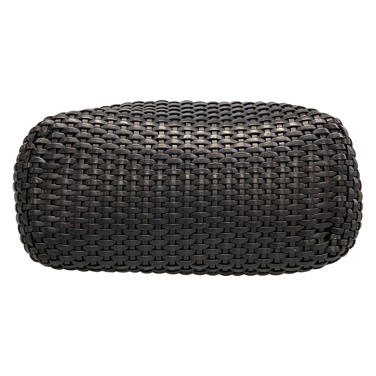 Gucci Shoulder Bag Bamboo Black Braided 2-Way Leather — view 5