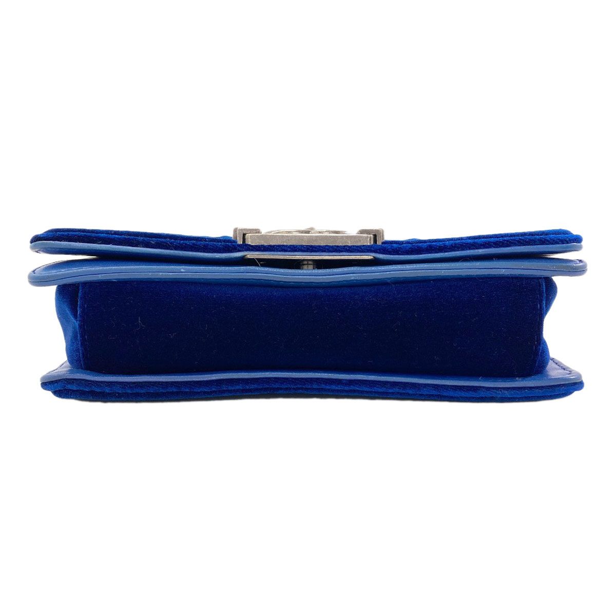Chanel Boy Chain Shoulder Bag Velour — view 4