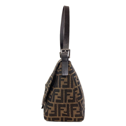 Fendi Zucca Pattern Mamma Bucket Shoulder Bag Canvas — view 3