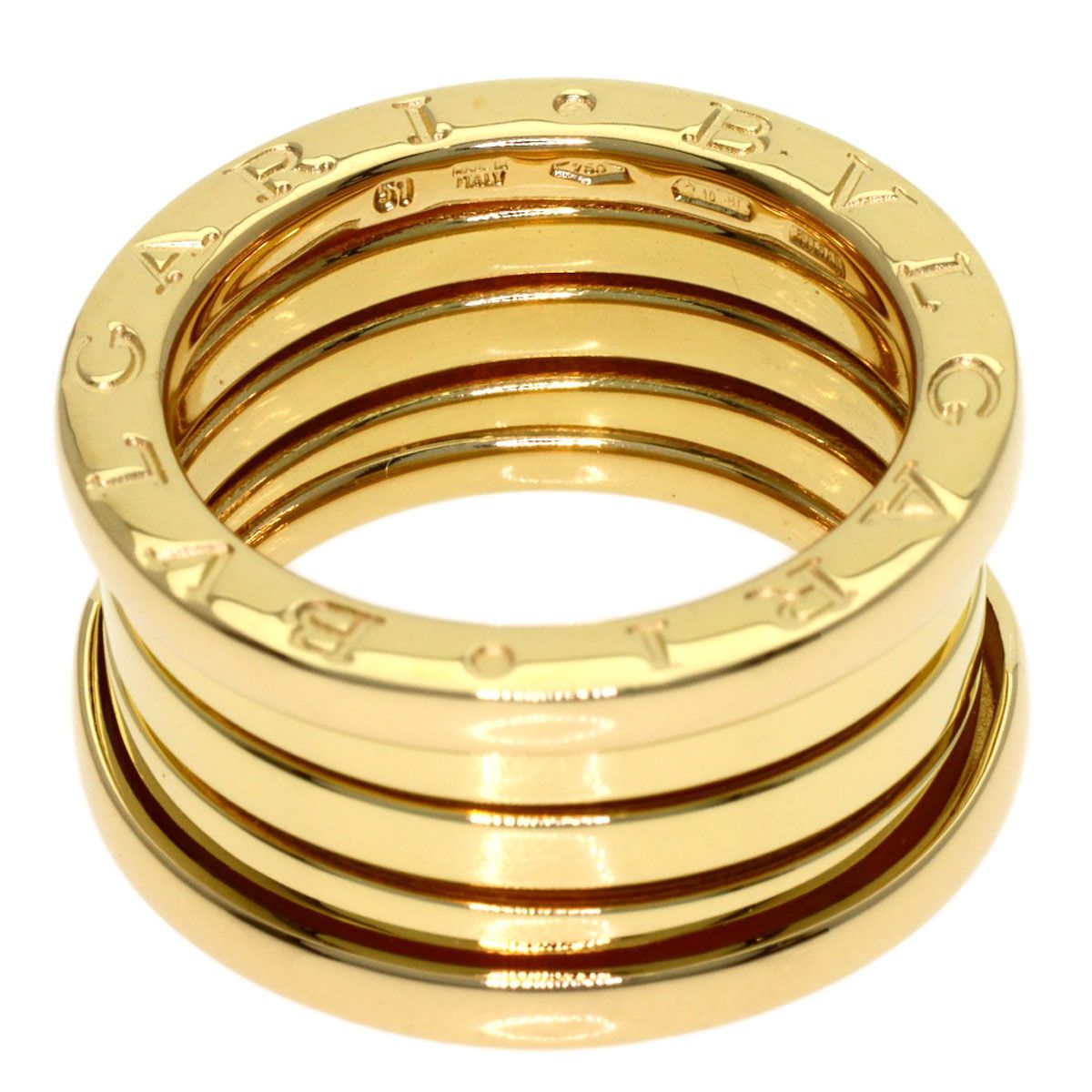 Bvlgari B.zero1 Band 51 Ring 18k Yellow Gold — view 4