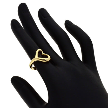 Tiffany & Co Open Heart Ring 18k Yellow Gold — view 6