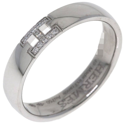 Hermes Ever Hercules Diamond 49 Ring 18k White Gold — view 2