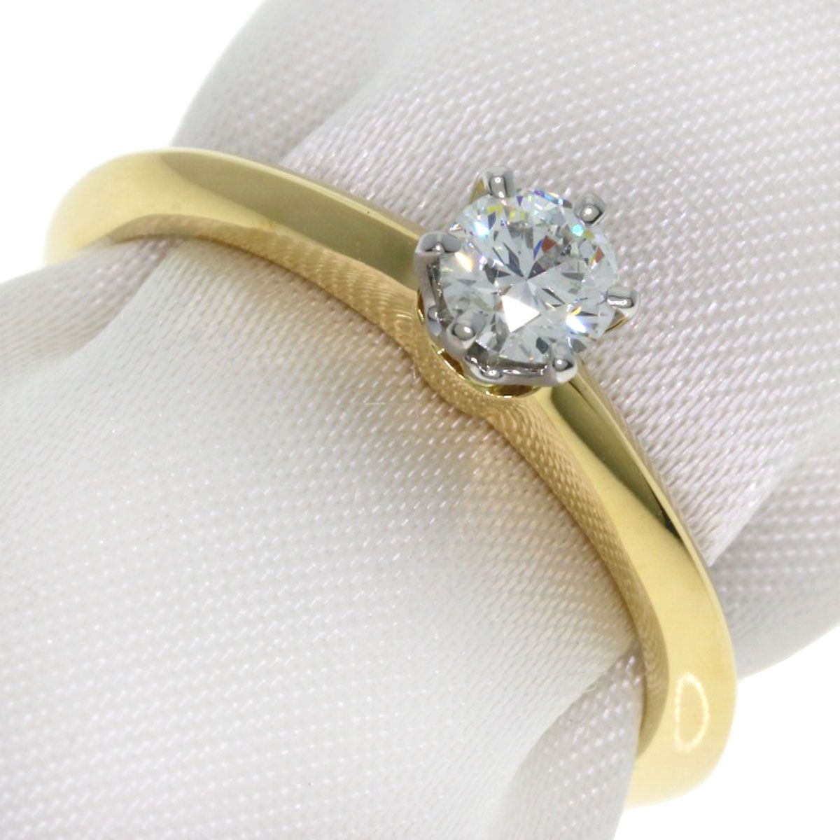 Tiffany & Co Solitaire Diamond Ring