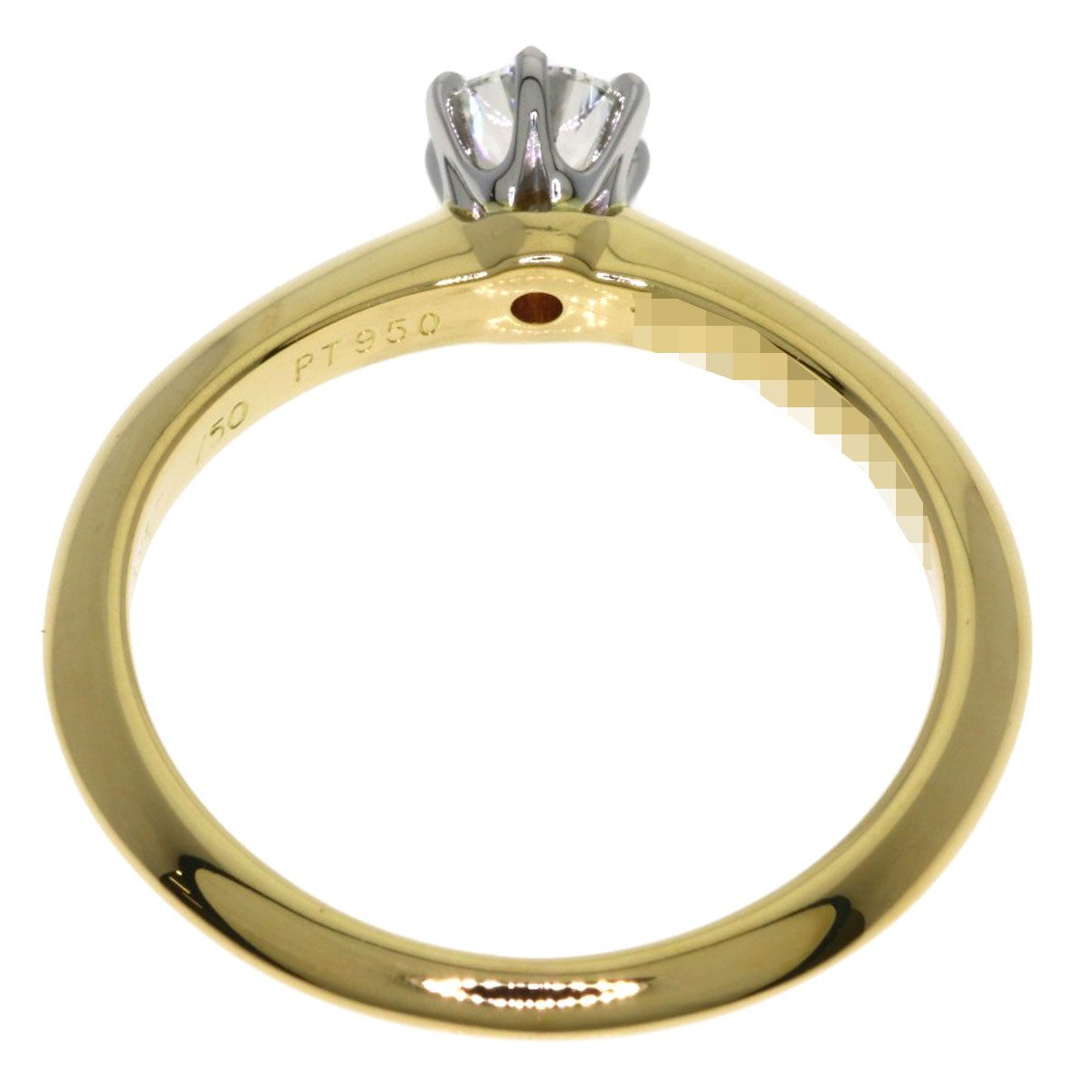 Tiffany & Co Solitaire Diamond Ring — view 4