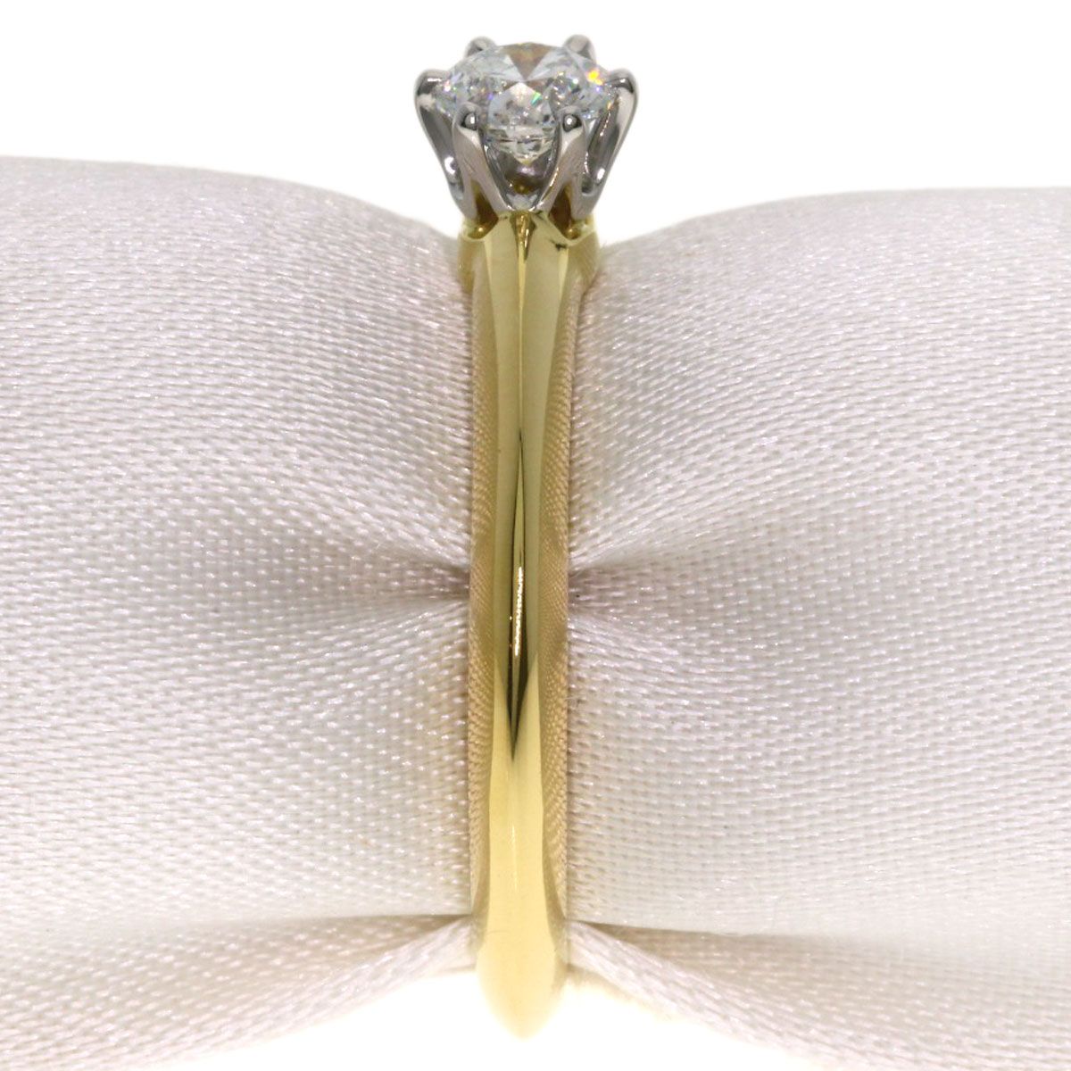 Tiffany & Co Solitaire Diamond Ring — view 3