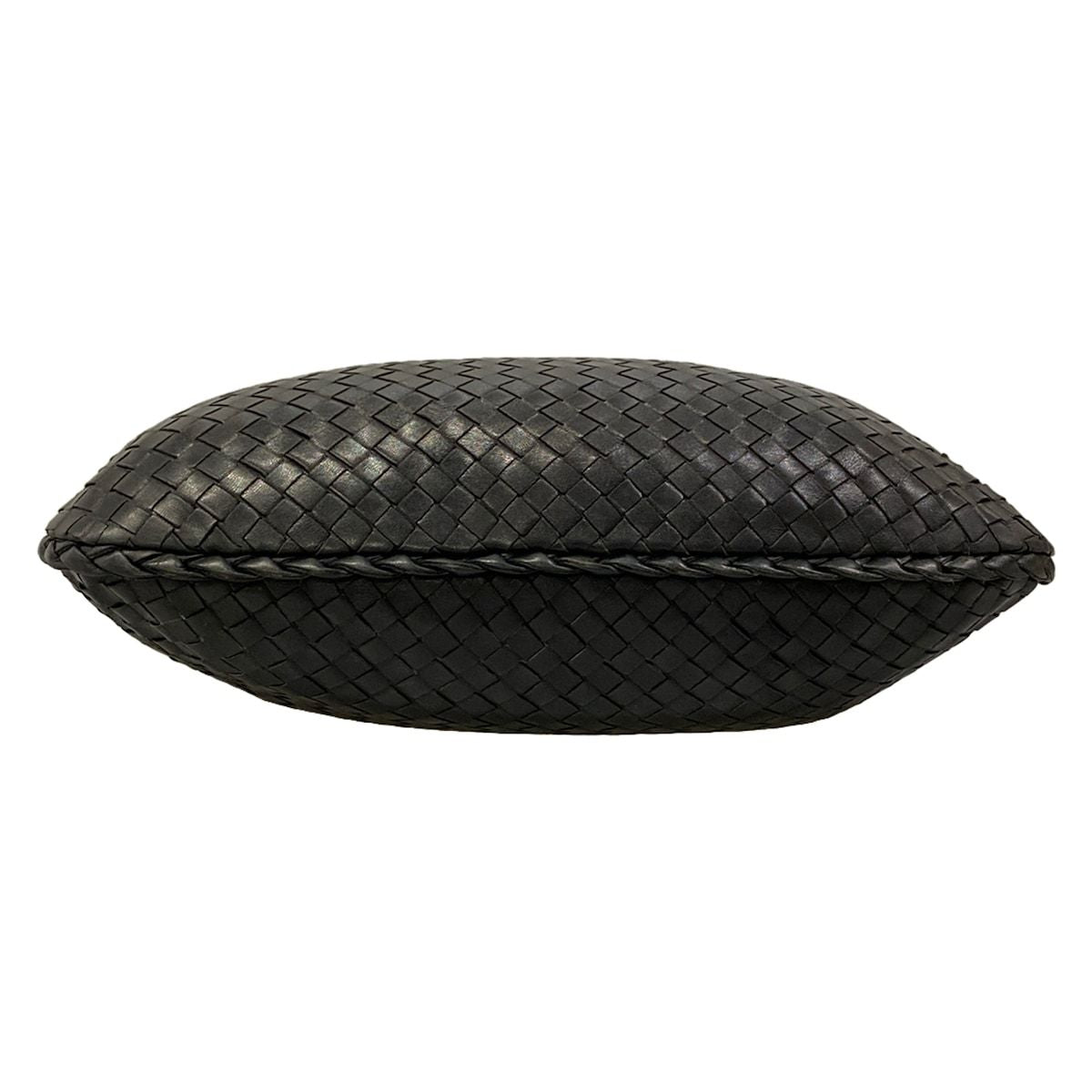 Bottega Veneta Handbag Intrecciato Black Leather — view 5