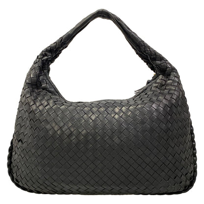 Bottega Veneta Handbag Intrecciato Black Leather — view 3