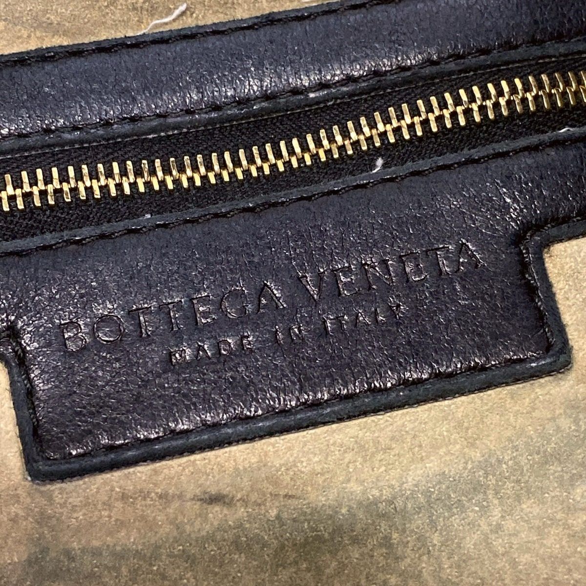 Bottega Veneta Handbag Intrecciato Black Leather — view 8