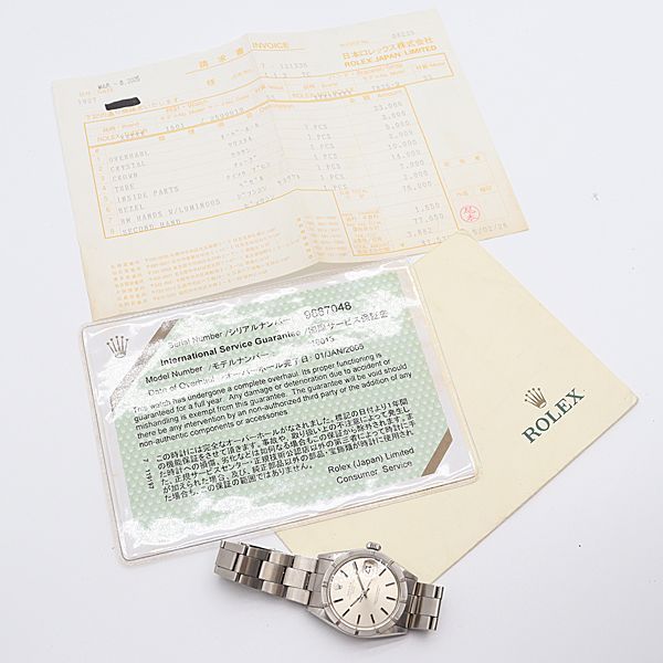 Rolex Oyster Perpetual Date Automatic Silver Dial Watch — view 7