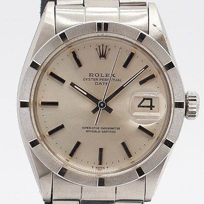Rolex Oyster Perpetual Date Automatic Silver Dial Watch
