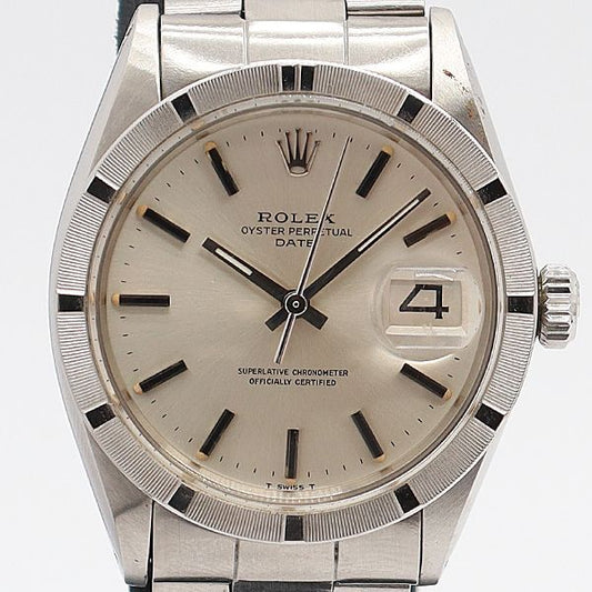 Rolex Oyster Perpetual Date Automatic Silver Dial Watch
