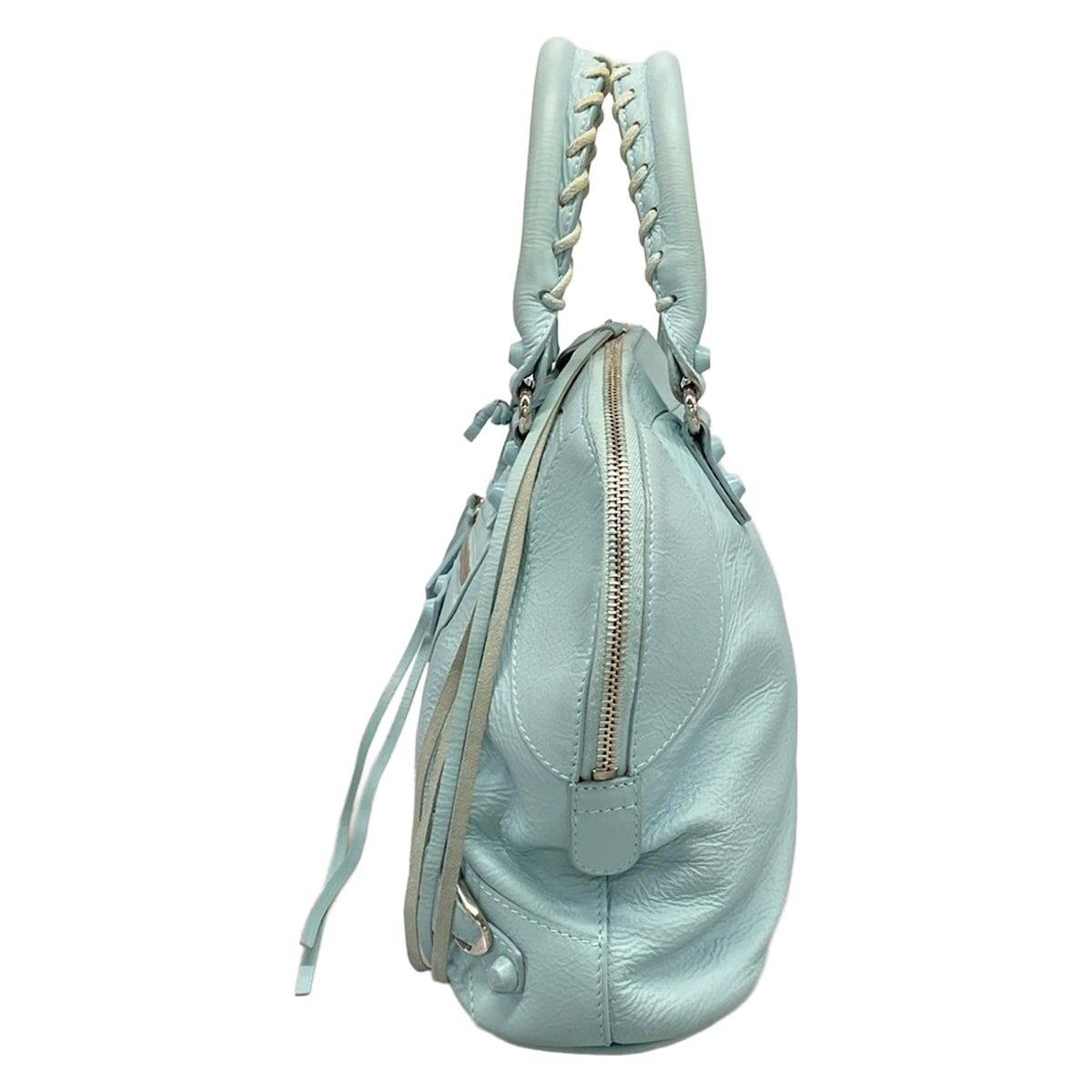Balenciaga Handbag Classic City Blue Leather — view 4