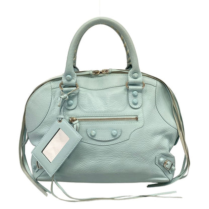 Balenciaga Handbag Classic City Blue Leather