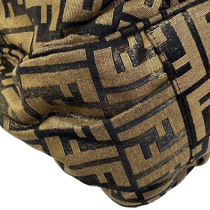 Fendi Tote Bag Zucca Pattern Gold — view 6