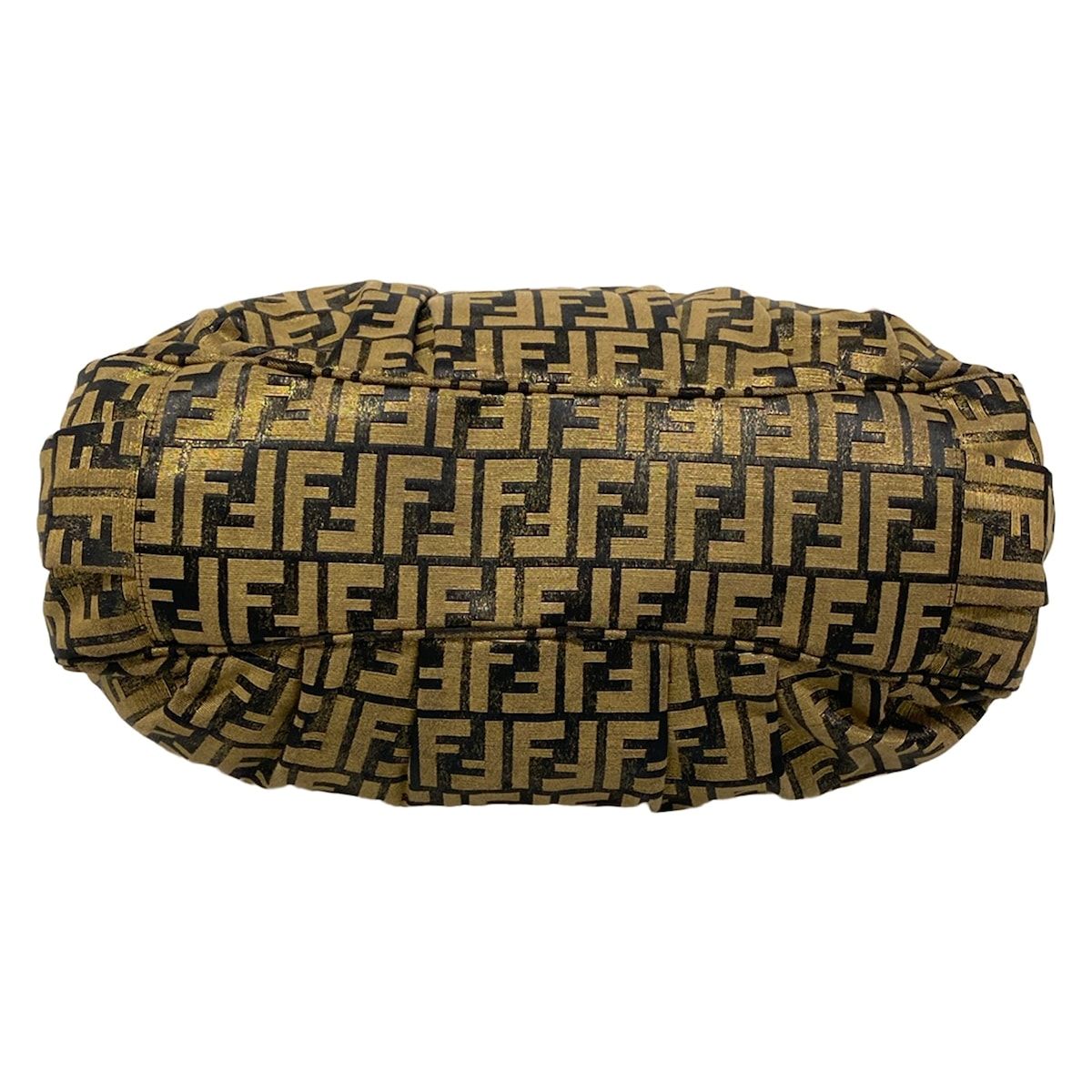 Fendi Tote Bag Zucca Pattern Gold — view 5