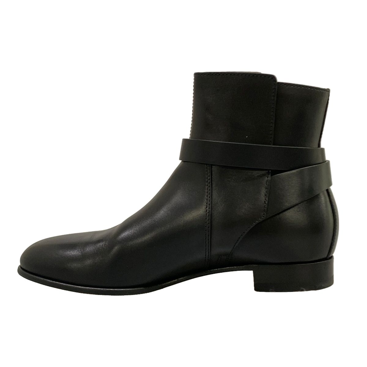 Hermes Short Boots Neo Black Kelly Silver — view 3