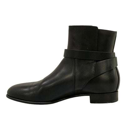 Hermes Short Boots Neo Black Kelly Silver — view 3