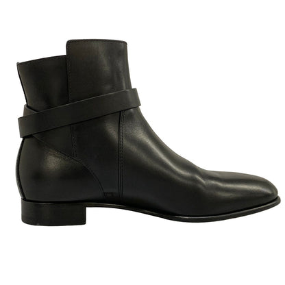Hermes Short Boots Neo Black Kelly Silver — view 2