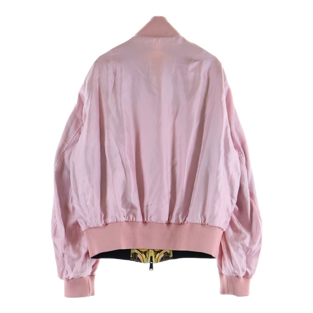 Fendi Fendace Jacket Silk All Over Print Pink Gold — view 4